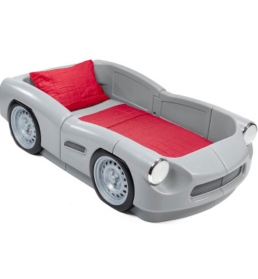 CAMA NIÑOS ROADSTER GRIS